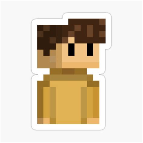 Wilbur Soot Minecraft Skin Icon Sticker By Dkristoffer Redbubble