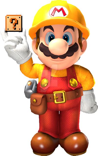 Super Mario Odyssey Render Builder Mario By Supermarioofficial On