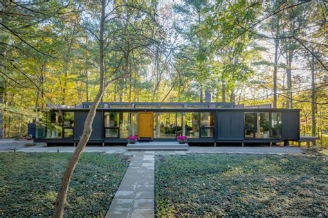 Photo 11 Of 50 In 50 Best Midcentury Home Renovations That Honor Modern Glass House Glass