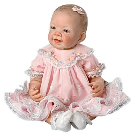 Ashton Drake Galleries 25th Anniversary Pretty In Pink Real Touch Doll