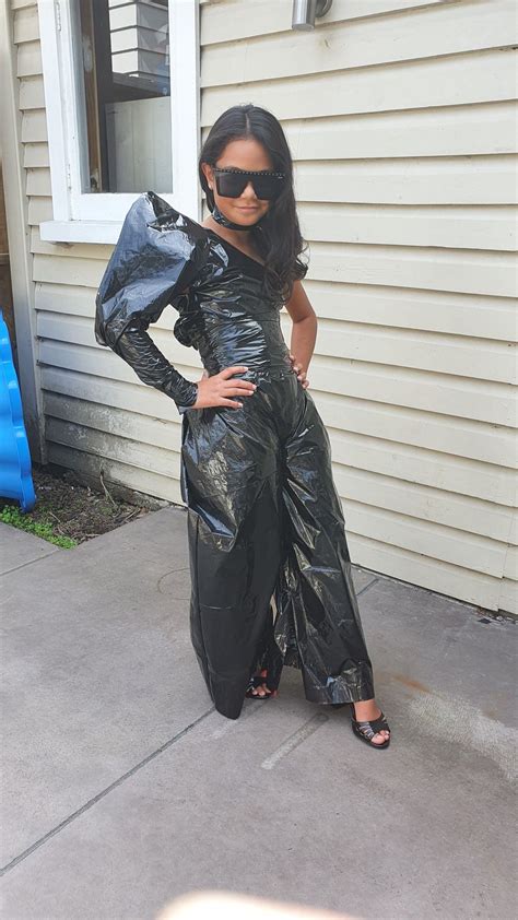 Another Fun Idea To Do With 2x Trash Bags Garbage Clothes Garbage Bag