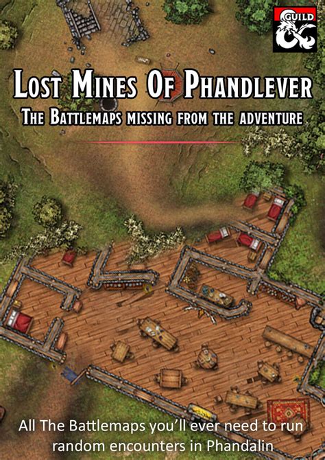 Lost Mines Of Phandelver Map Pack Dungeon Masters Guild Dungeon
