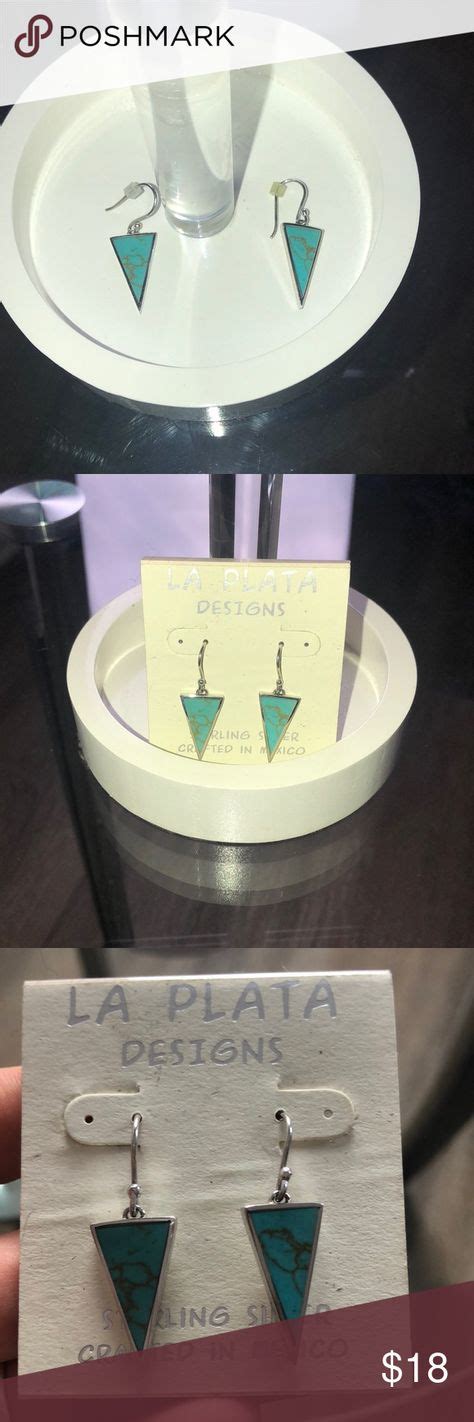 Find new and preloved la plata designs items at up to 70% off retail prices. LA PLATA designs triangle sterling silver earrings ...