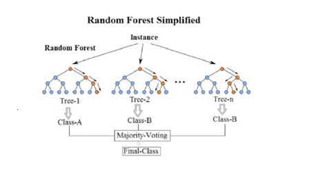 Random Forest Algorithm Mechanism Random Forest Algorithm Runs Into Two