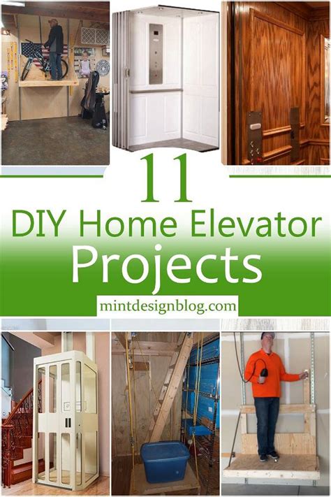 11 Diy Home Elevator Projects Mint Design Blog