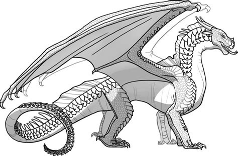 Wings Of Fire Coloring Pages Hybrids Kidsworksheetfun
