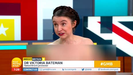 Brexit Protester Appears Naked On Good Morning Britain