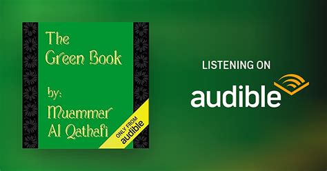 The Green Book By Muammar Al Qathafi Audiobook