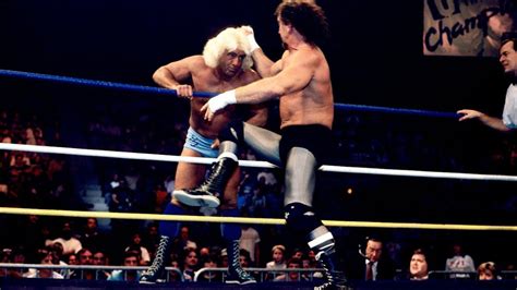 Daily Pro Wrestling History Ric Flair Vs Terry Funk I Quit