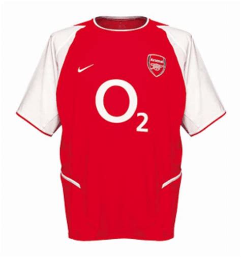 Arsenal Fc 2002 03 Home Kit