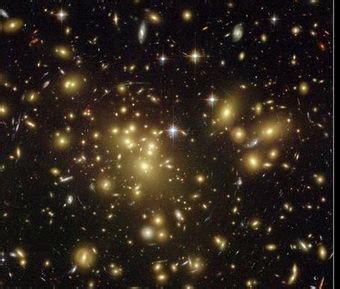 Dark matter says particles surround a galaxy's stars, explaining why they move the same rate at the edges as they do closer to their center of mass. Alternative theory of gravity explains large structure ...