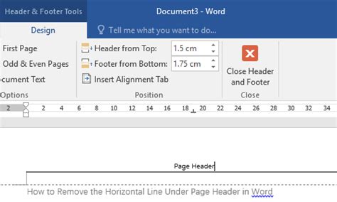 How To Put Different Headers On Each Page Word 2016 Nsaoo