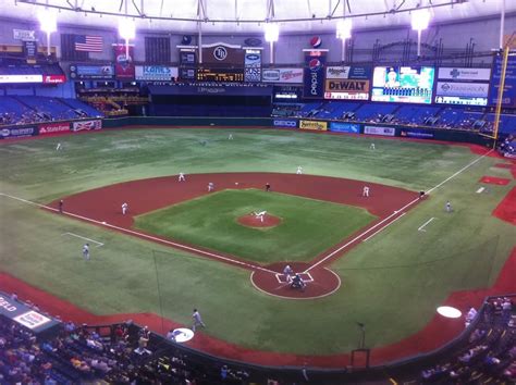 Tropicana Field Section 110 Tampa Bay Rays