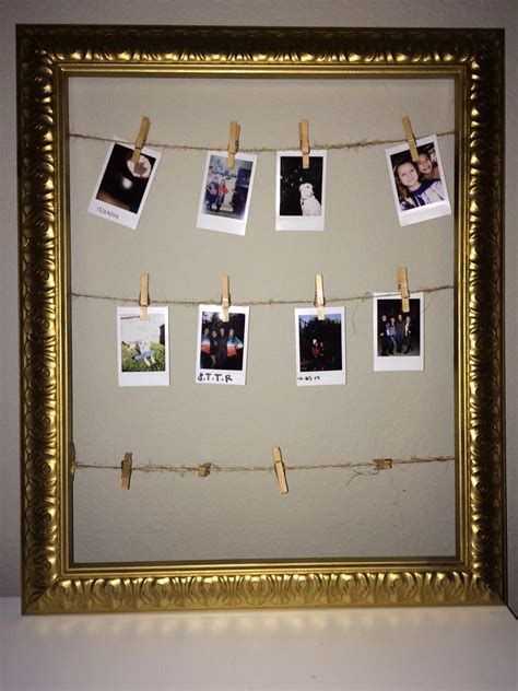 Cute Way To Display Polaroids Polaroid Display Hipster Room Decor