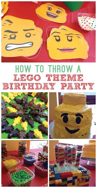 Awesome Lego Cake And Lego Birthday Party Ideas Classy Mommy