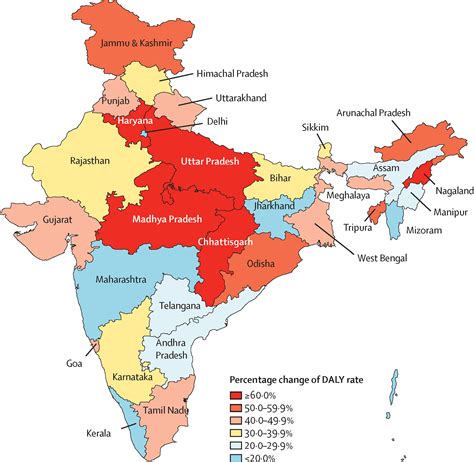 The Increasing Burden Of Diabetes And Variations Among The States Of India The Global Burden Of