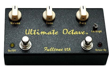 Fulltone Ultimate Octave | Effects pedals, Guitar effects pedals, Guitar effects