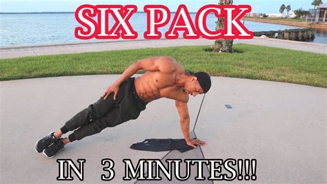How To Get A Six Pack In 3 Minutes How To Get Abs Youtube