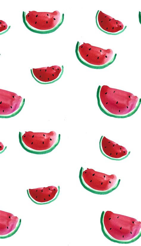 Watermelon Drawing With Images Watermelon Wallpaper Wallpaper Iphone Cute Aesthetic Iphone