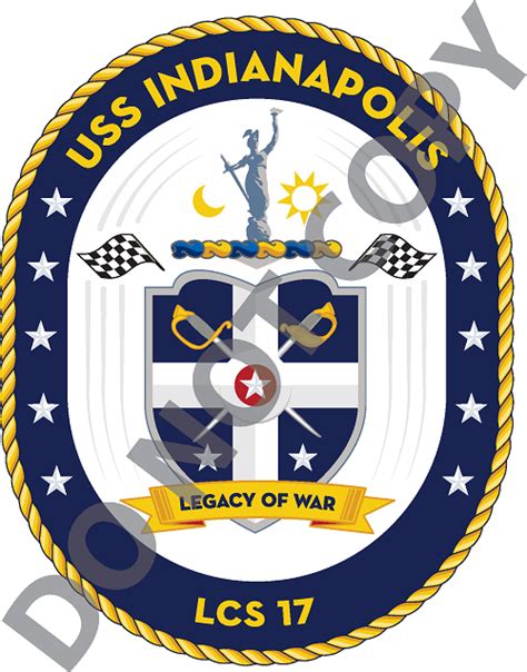 Crest Uss Indianapolis Lcs 17 Commissioning Committee
