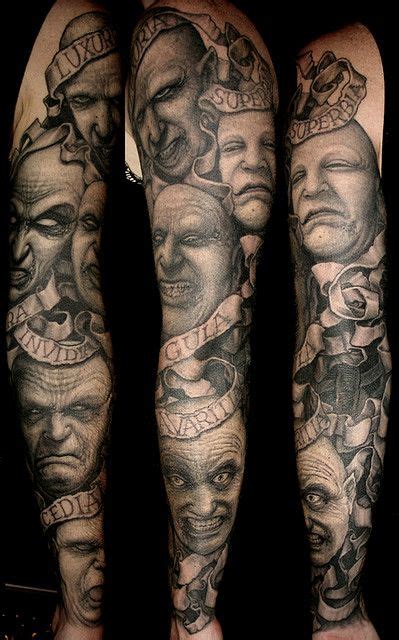 Maybe you would like to learn more about one of these? Seven Deadly Sins | Paul booth, Black and grey tattoos, 7 deadly sins tattoo