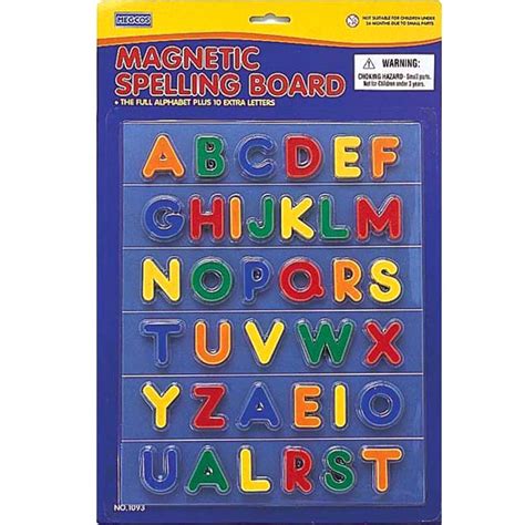 Megcos Magnetic Capital Letters With Board Affordable T For Your
