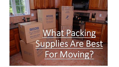 What Are The Best Packing Supplies For Moving Youtube