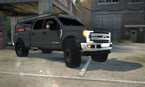 Ford F350 2018 V102418 Mudrunner Snowrunner Spintires