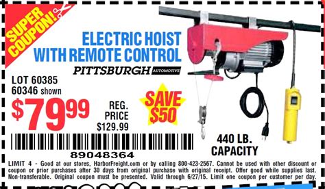 We may get paid by brands or deals, including take shop engines and generators starting at $124.99 at harbor freight. Harbor Freight 2 Ton Engine Hoist Coupon 2020 : Pittsburgh ...