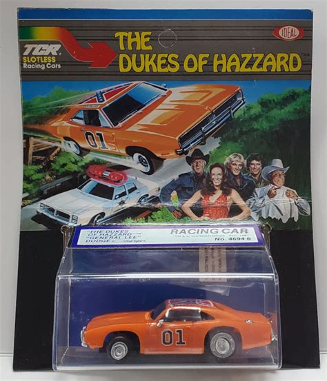 1981 Ideal Tcr The Dukes Of Hazzard General Lee Dodge Charger Slotless