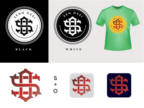 So Monogram Logo Design Concept By Saiful Branding On Dribbble