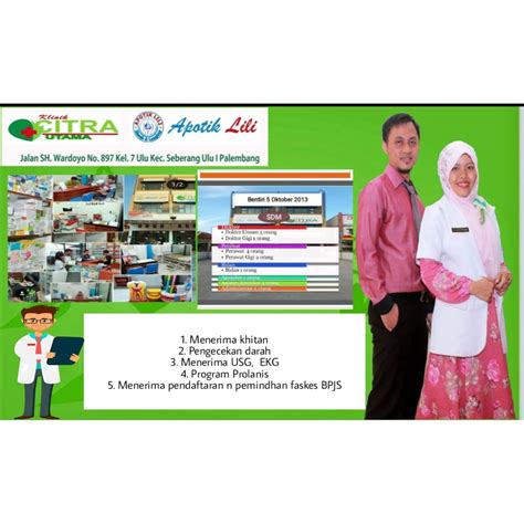 Klinik Citra Utama Dan Apotek Lili Palembang Palembang