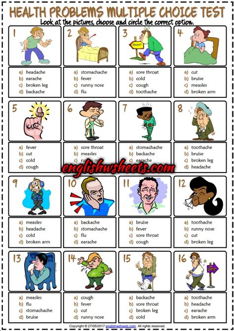 Illness can also be inborn that is a child is sometimes born with illness or a disease so this is genetic and is. Esl Printable Vocabulary Worksheets and Exercises For Kids ...