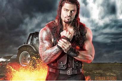 Roman Reigns Superman Punch Wwe Wallpapers