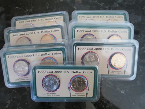 10 1999 2000 Us Dollar Uncirculated Coin Sets 1780