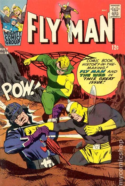 Adventures Of The Fly Fly Man 1959 Comic Books Silver Age Comic