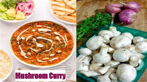 How To Make Mushroom Masala Recipe In Telugu మష్రూమ్ కూర సింపుల్ గా