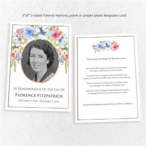 In Memory Cards Templates