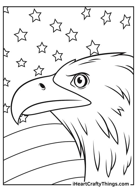 Bald Eagle Coloring Pages Updated 2021