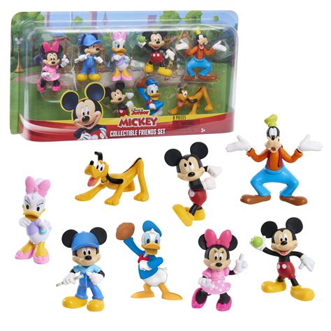 Lot Of 5 5 New Disney Junior Minnie Collectible Mini Figures Series