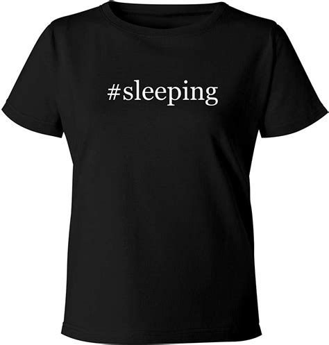 Amazon Com Sleeping Women S Soft Comfortable Hashtag Misses Cut T Shirt Clothing