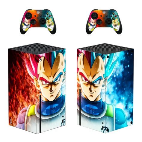Xbox Series X Console Controllers Skin Vinyl Decals Dragon Ball Z Super