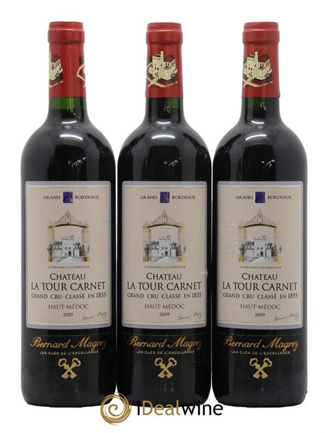 Acheter Château La Tour Carnet 4ème Grand Cru Classé 2009 Lot 8581