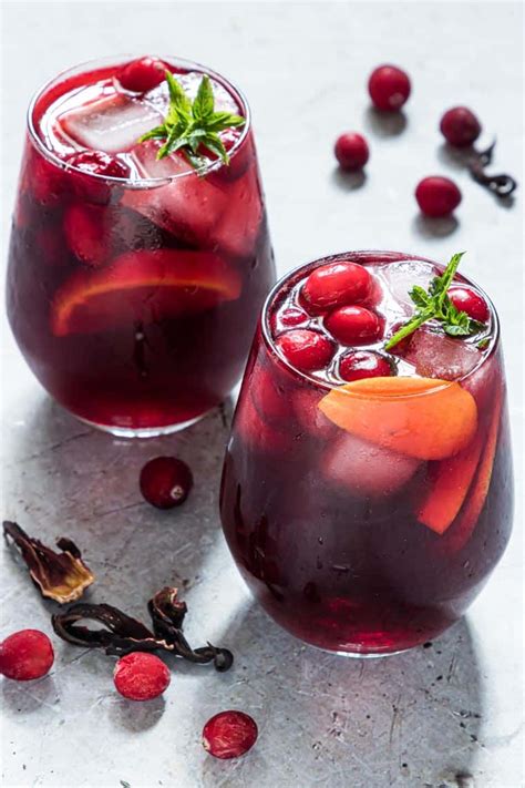 A forceful hit with a fist (= closed hand): Sorrel Punch (Hibiscus Punch) | Recipes From A Pantry