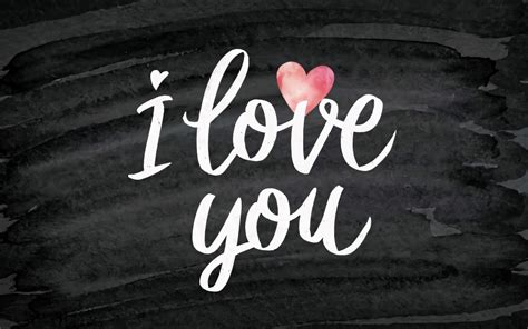 Watercolour Lettering I Love You Free Stock Photo Public Domain Pictures