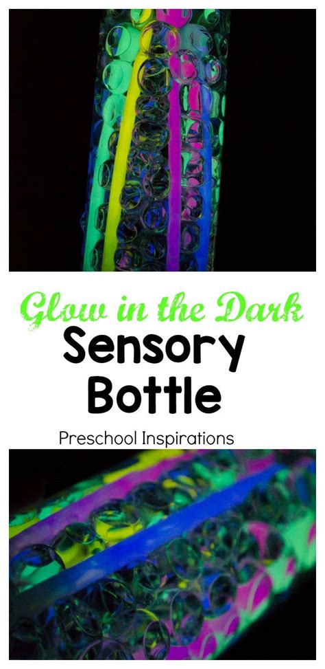 Super Simple Glow In The Dark Sensory Bottle Sensory Bottles Sensory