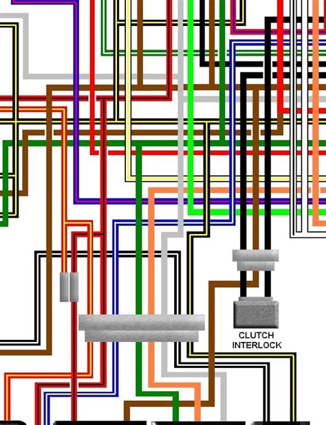 1976 kawasaki km100 meters/ignition switch parts at bikebandit.com. Kawasaki GPZ1100 B2 1982 - 83 Carbs UK Colour Wiring Loom Diagram