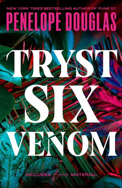 Tryst Six Venom By Penelope Douglas Penguin Books Australia
