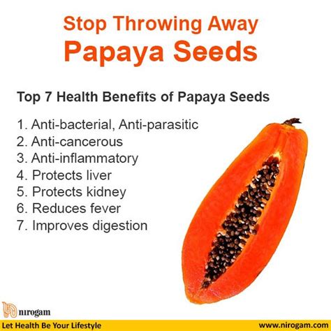 Top 7 Health Benefits Of Papaya Seeds Coconut Health Benefits Health