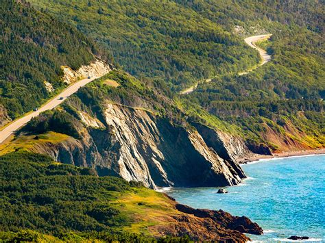 Cabots Trail Cape Breton Nova Scotia By Chris Rainier Cabot Trail